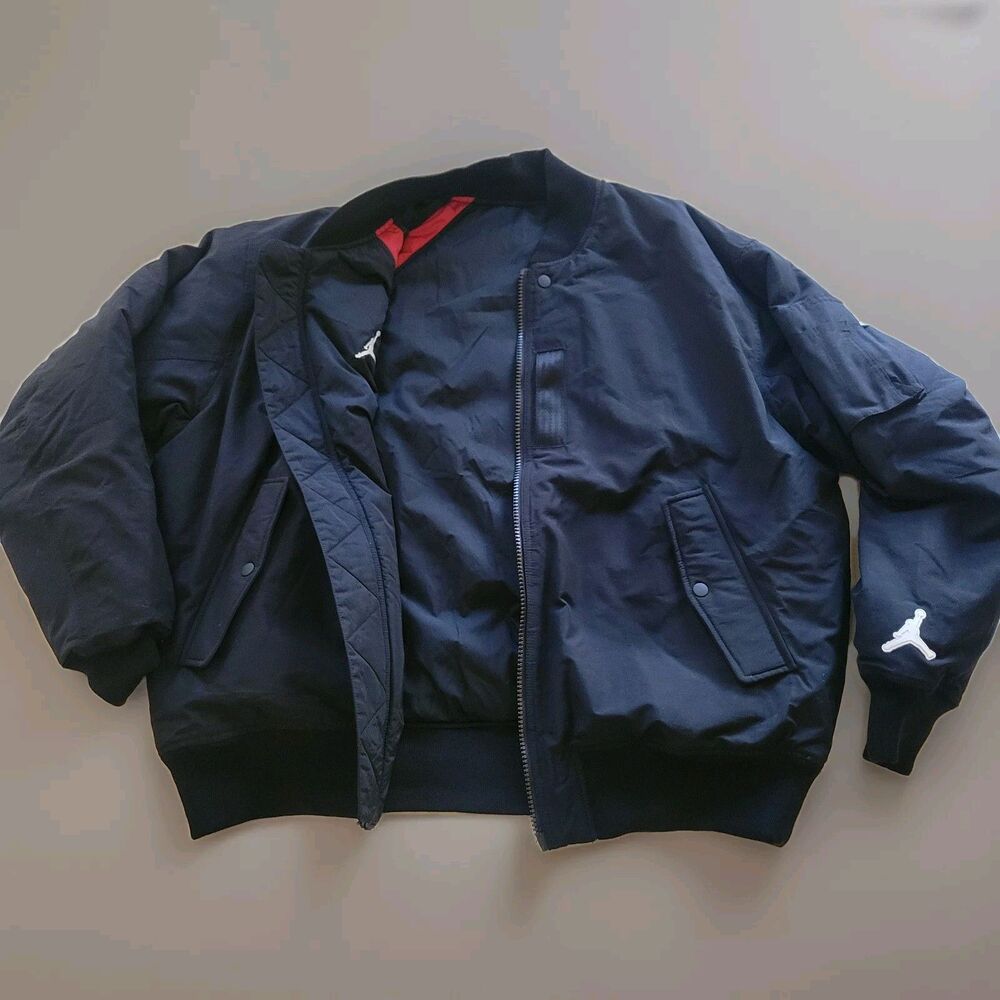 Nike Air Jordan Essentials MA-1 Reversible Retro Bomber Jacket XL DA9796-010